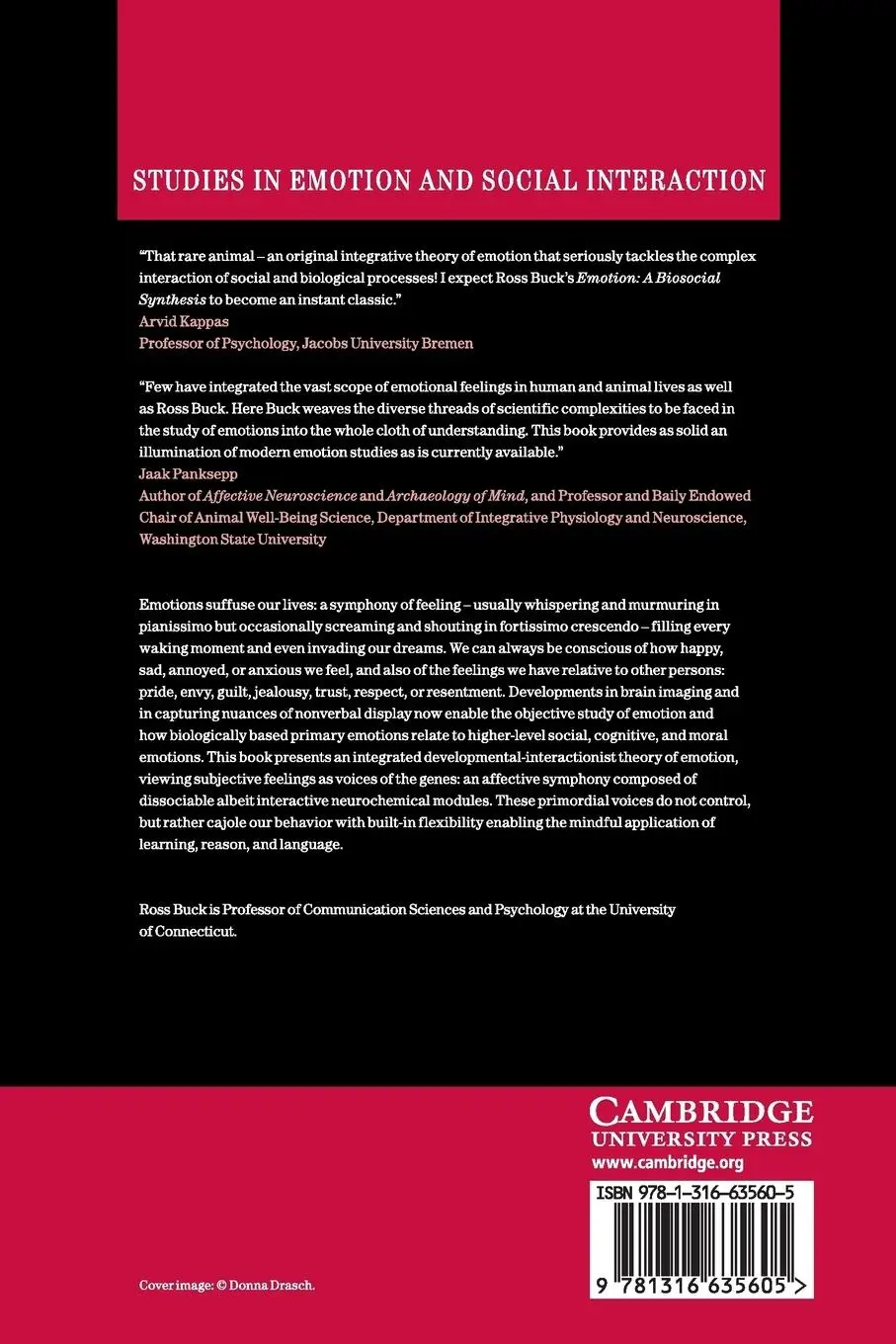 Rückseite: 9781316635605 | Emotion | Ross Buck | Taschenbuch | Englisch | 2016