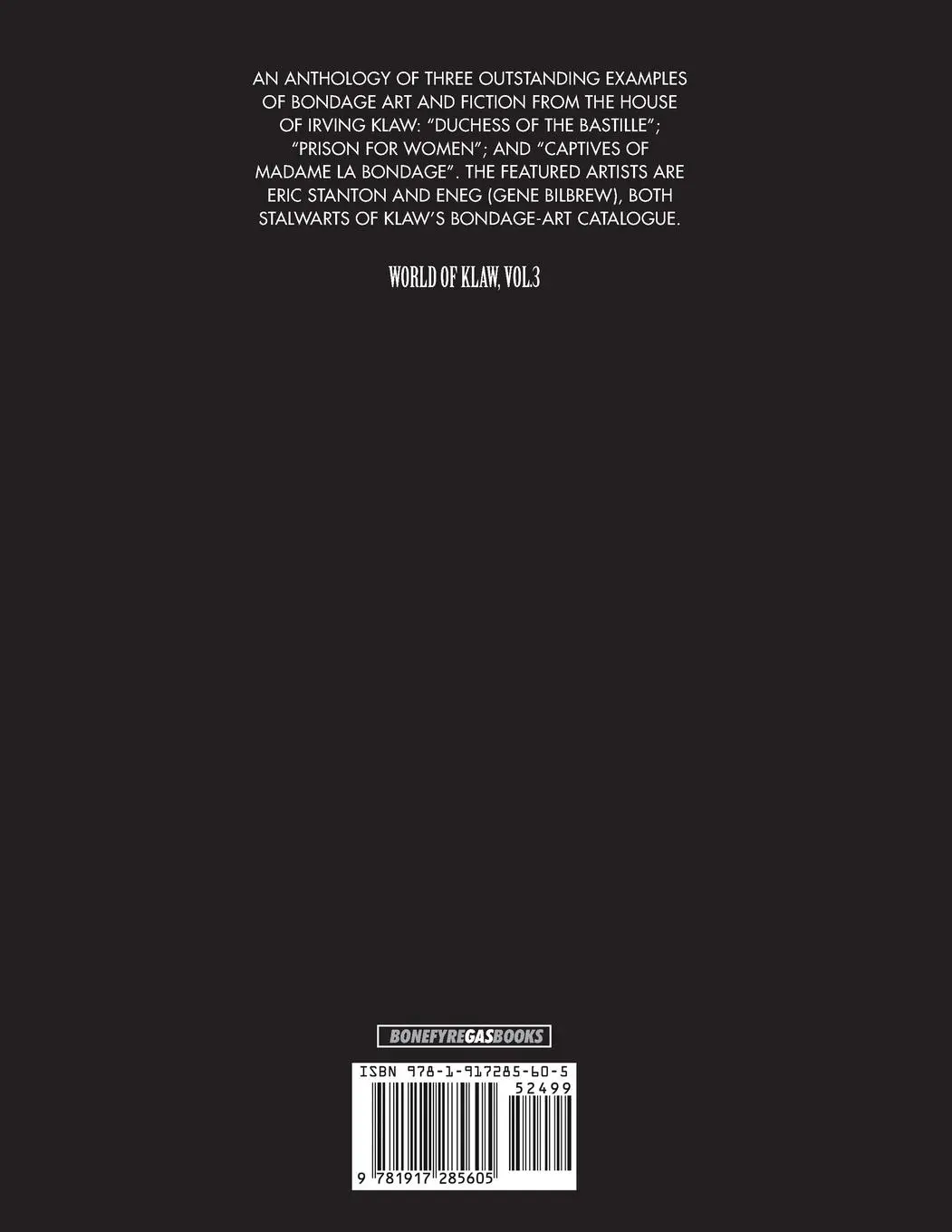Rückseite: 9781917285605 | PSYCHO GIRLS IN BONDAGE 3 | Stephen Pentacoste | Taschenbuch | 2025