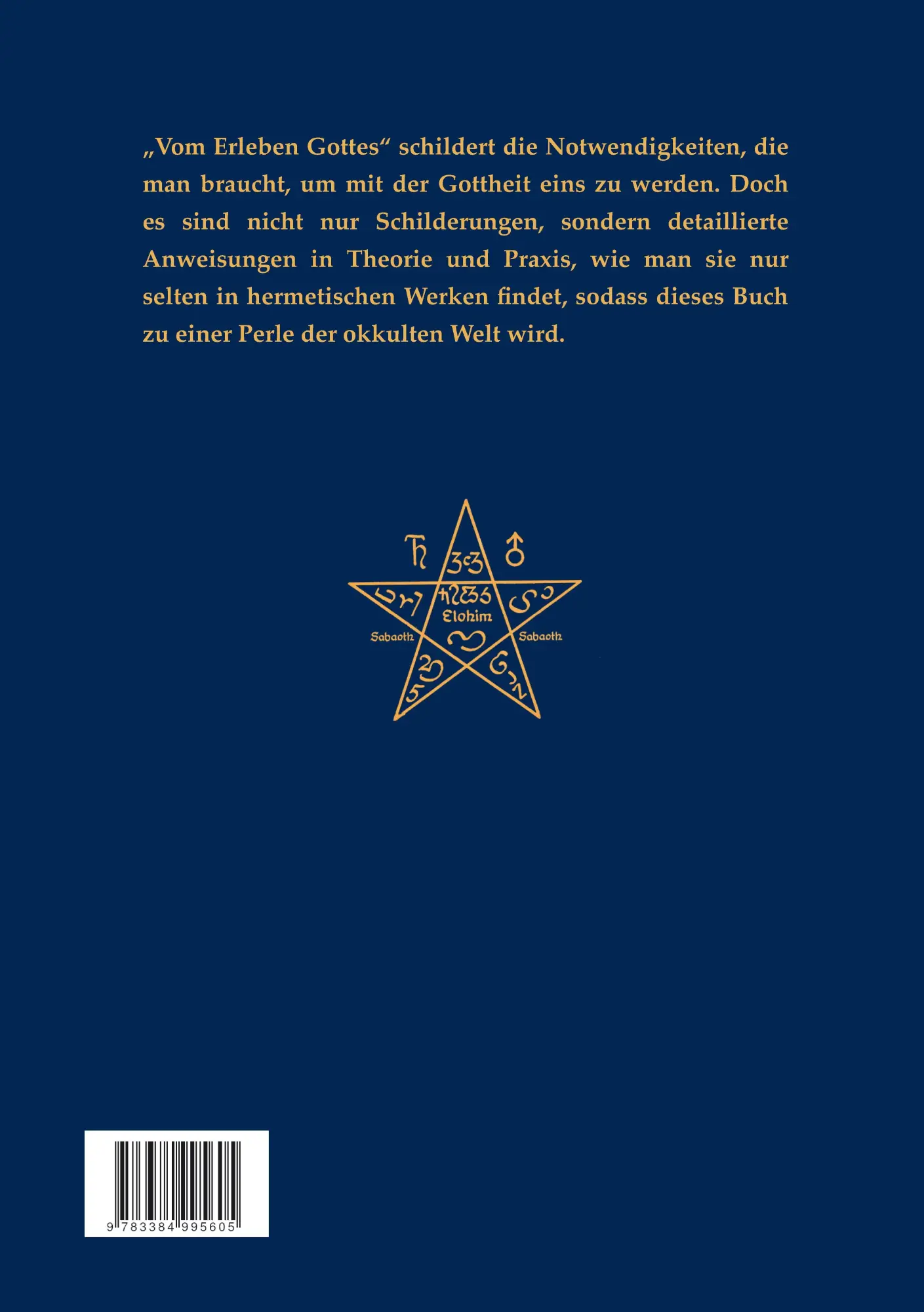 Rückseite: 9783384995605 | Okkulte Welt - Band I H. Lhotzky - Vom Erleben Gottes | Hohenstätten