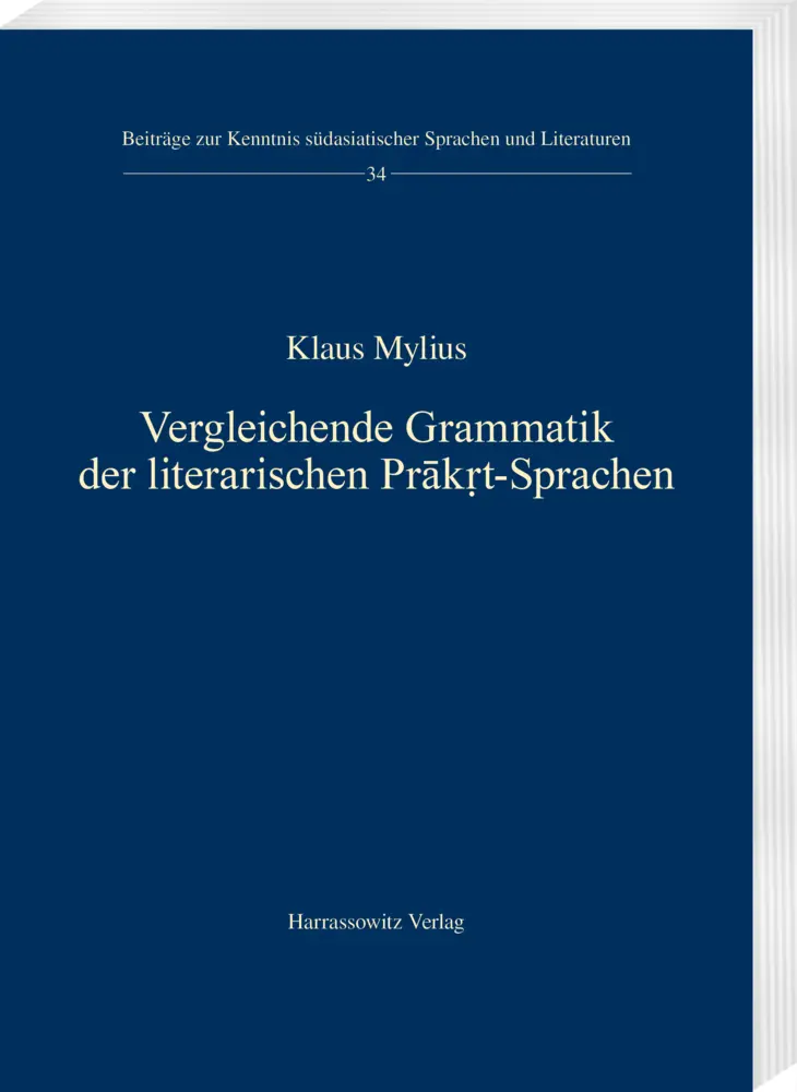 Cover: 9783447115605 | Vergleichende Grammatik der literarischen Prakrt-Sprachen | Mylius