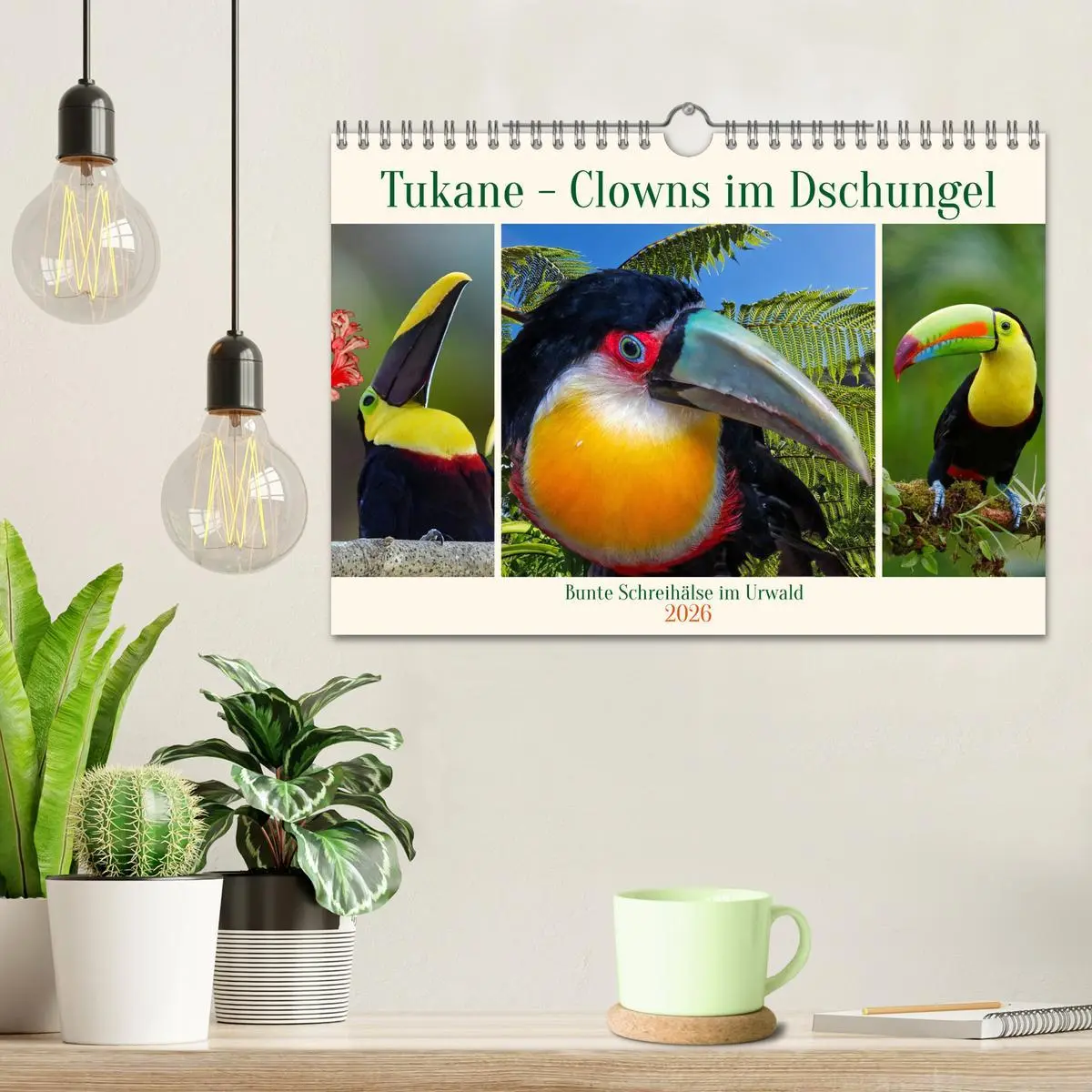 Bild: 9783457255605 | Tukane - Clowns im Dschungel (Wandkalender 2026 DIN A4 quer),...