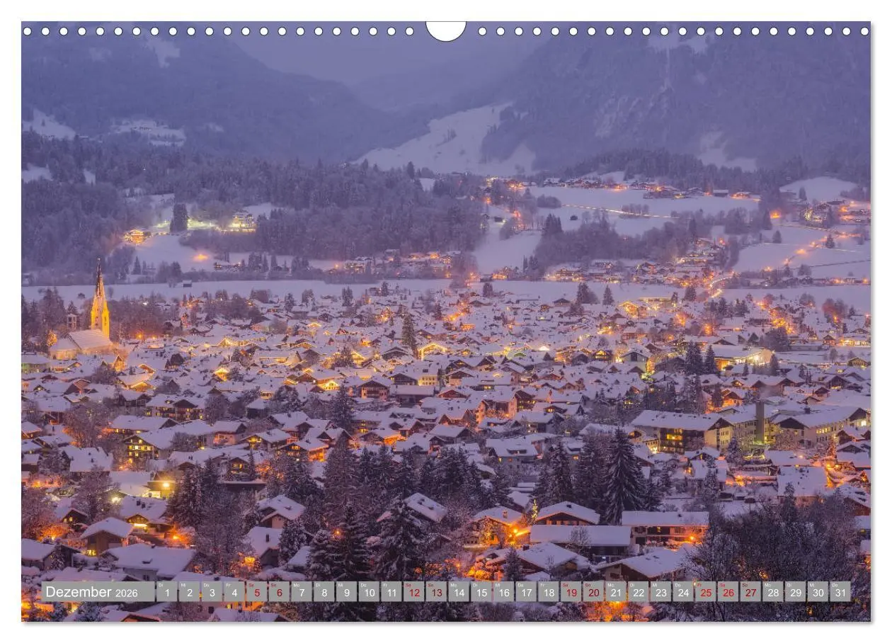 Bild: 9783457875605 | Allgäu-Idylle (Wandkalender 2026 DIN A3 quer), CALVENDO Monatskalender