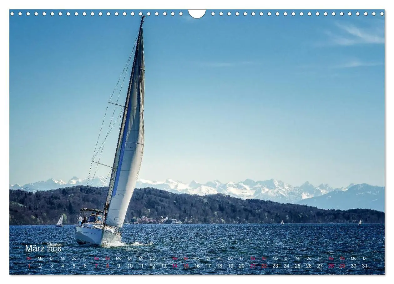 Bild: 9783516035605 | Impressionen vom Starnberger See (Wandkalender 2026 DIN A3 quer),...