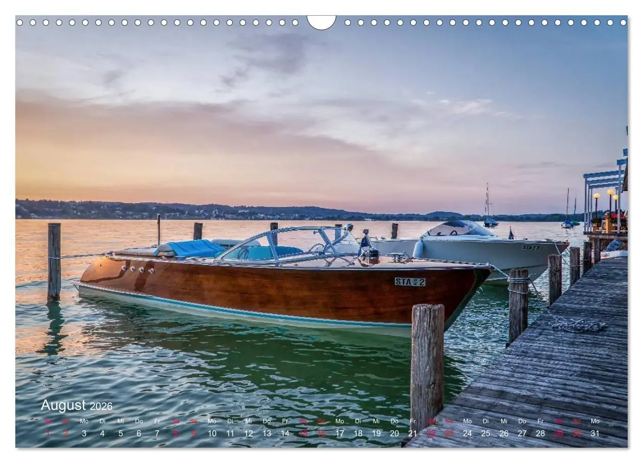 Bild: 9783516035605 | Impressionen vom Starnberger See (Wandkalender 2026 DIN A3 quer),...