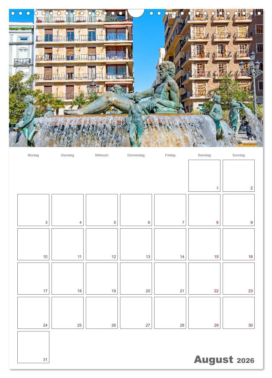 Bild: 9783516345605 | Valencia - Reiseplaner (Wandkalender 2026 DIN A3 hoch), CALVENDO...