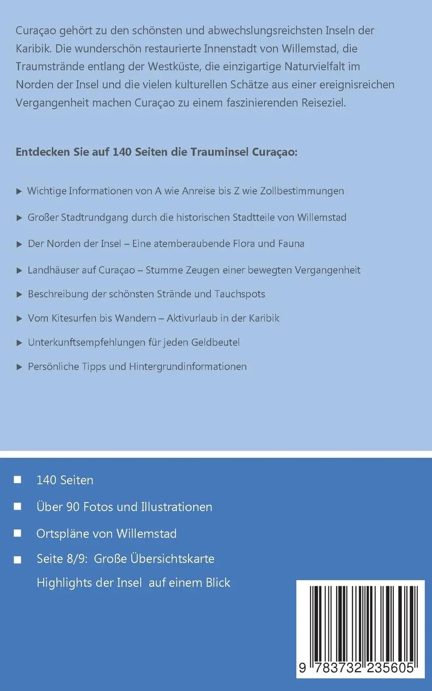Rückseite: 9783732235605 | Reiseführer Curaçao - Die niederländische Perle der Karibik | Buch