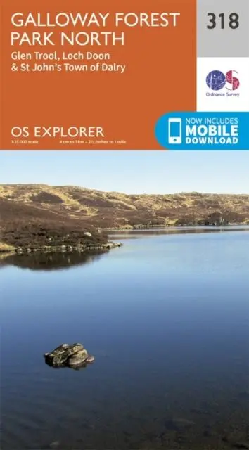 Cover: 9780319245705 | Galloway Forest Park North | Ordnance Survey | (Land-)Karte | Englisch
