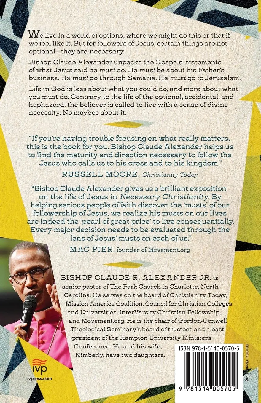 Rückseite: 9781514005705 | Necessary Christianity | What Jesus Shows We Must Be and Do | Jr.