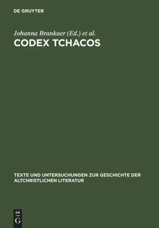 Cover: 9783110195705 | Codex Tchacos | Texte und Analysen | Hans-Gebhard Bethge (u. a.) | VI