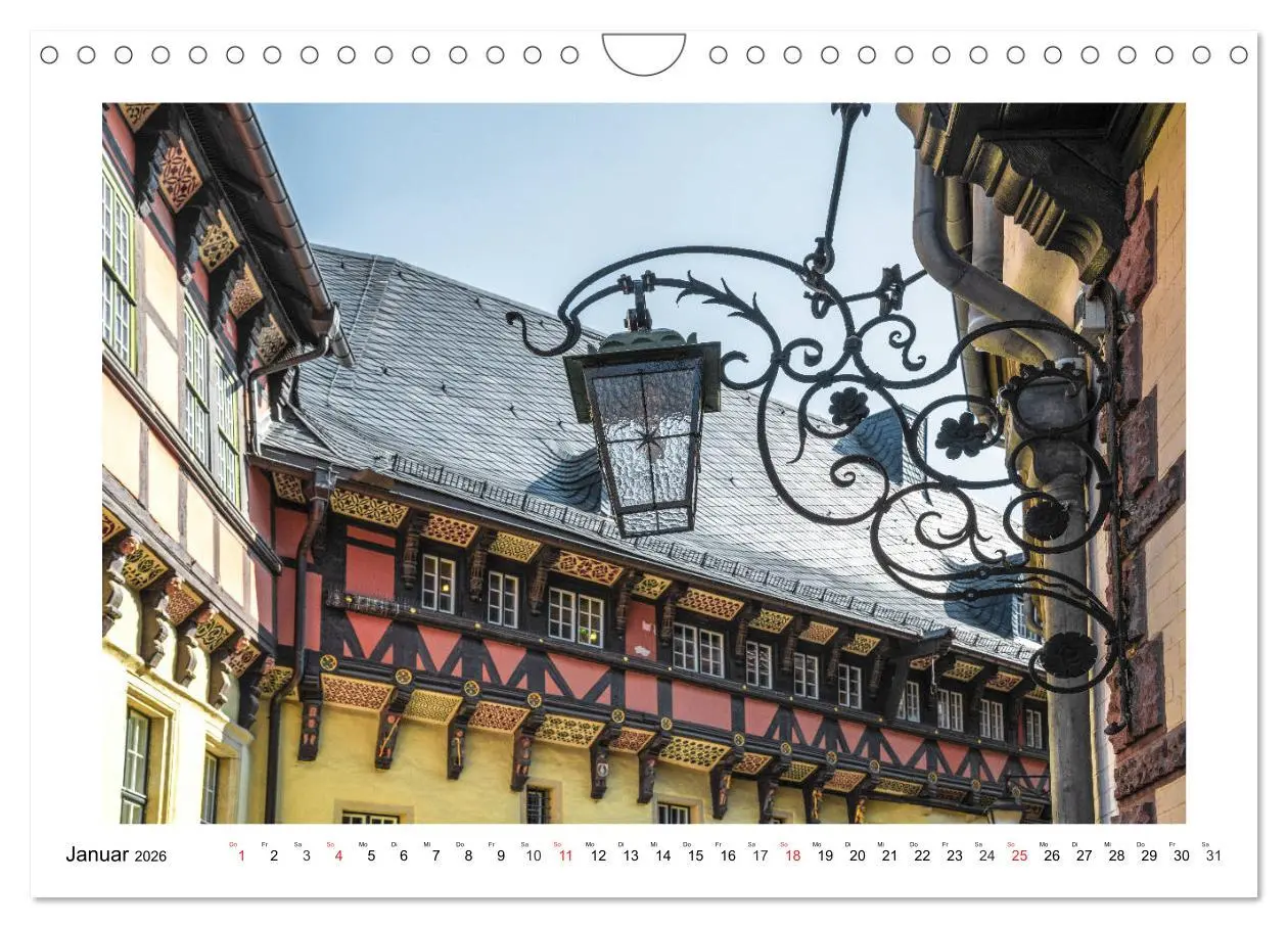 Bild: 9783457795705 | Wernigerode - Die Fachwerkstadt im Harz (Wandkalender 2026 DIN A4...