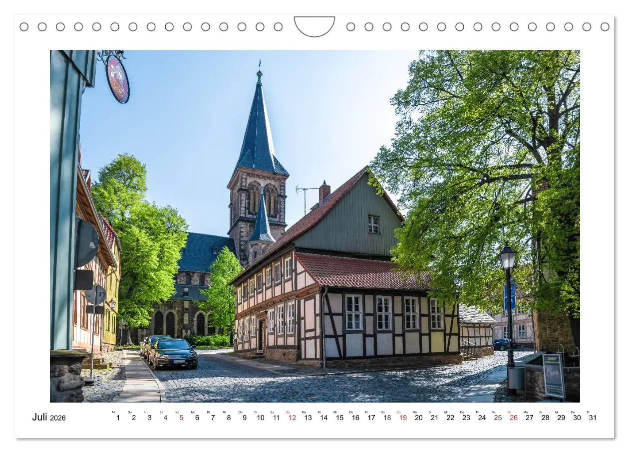 Bild: 9783457795705 | Wernigerode - Die Fachwerkstadt im Harz (Wandkalender 2026 DIN A4...