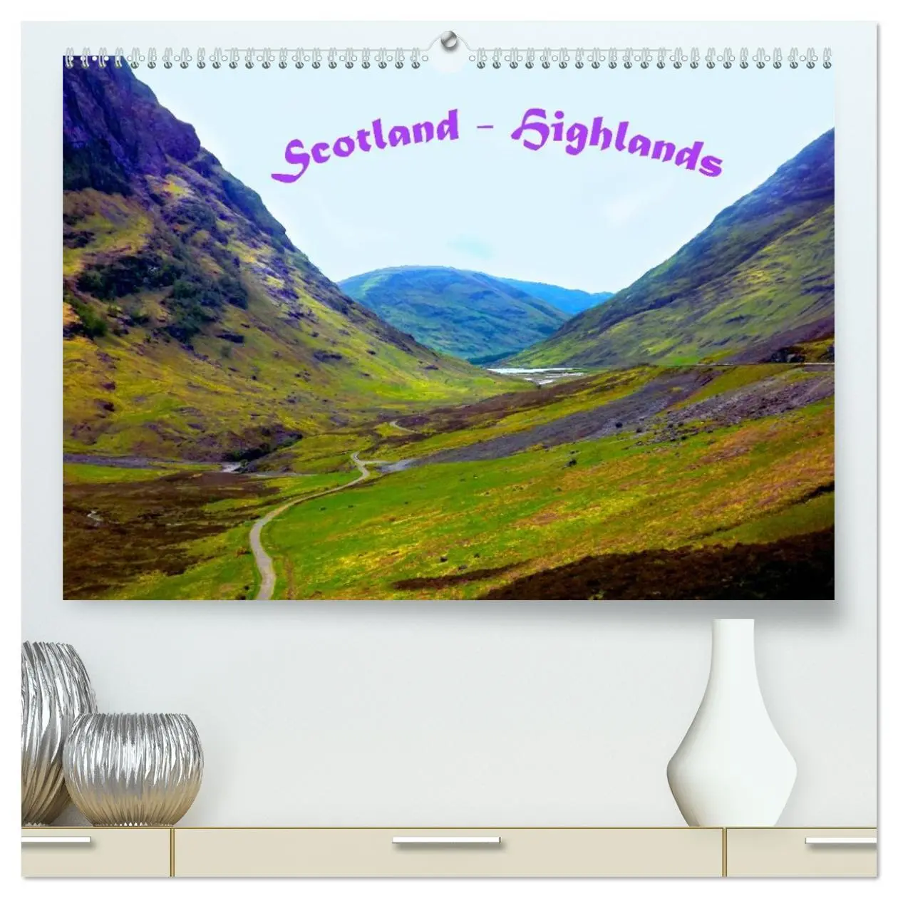 Cover: 9783516195705 | Scotland - Highlands (hochwertiger Premium Wandkalender 2026 DIN A2...