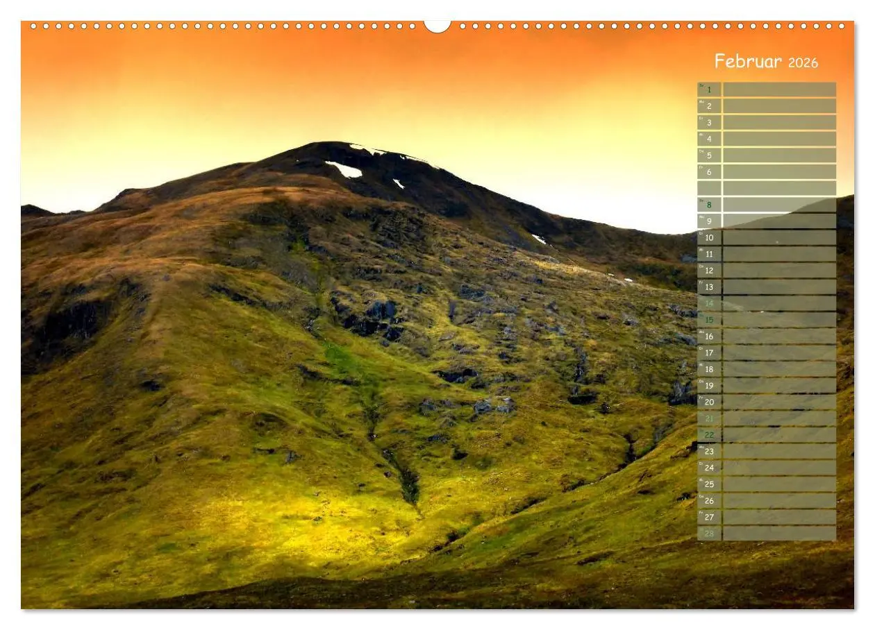 Bild: 9783516195705 | Scotland - Highlands (hochwertiger Premium Wandkalender 2026 DIN A2...
