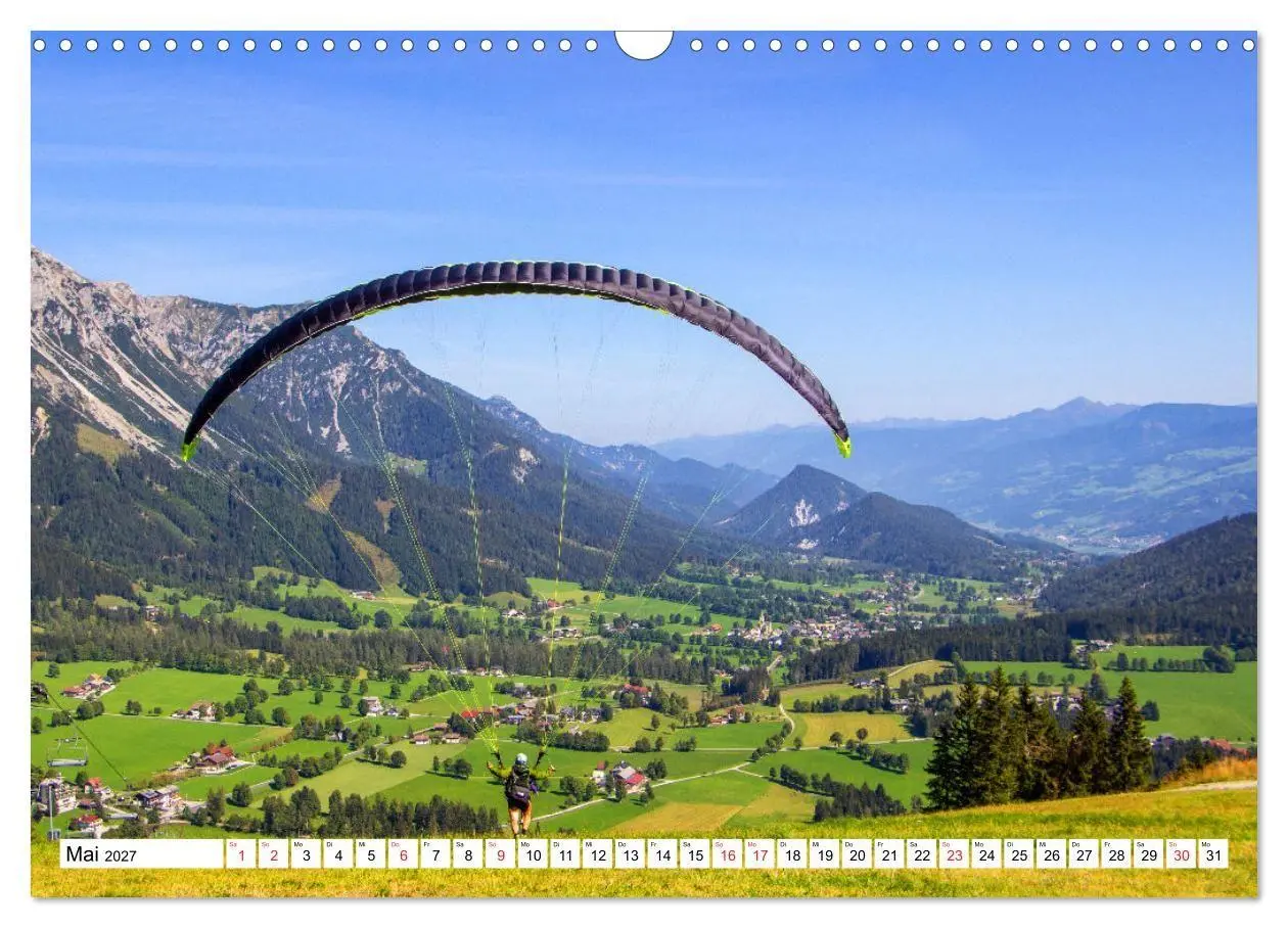 Bild: 9783569595705 | Ramsau am Dachstein (Wandkalender 2027 DIN A3 quer), CALVENDO...