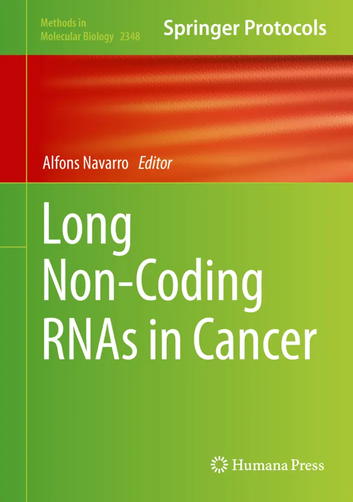 Cover: 9781071615805 | Long Non-Coding RNAs in Cancer | Alfons Navarro | Buch | xii | 2021