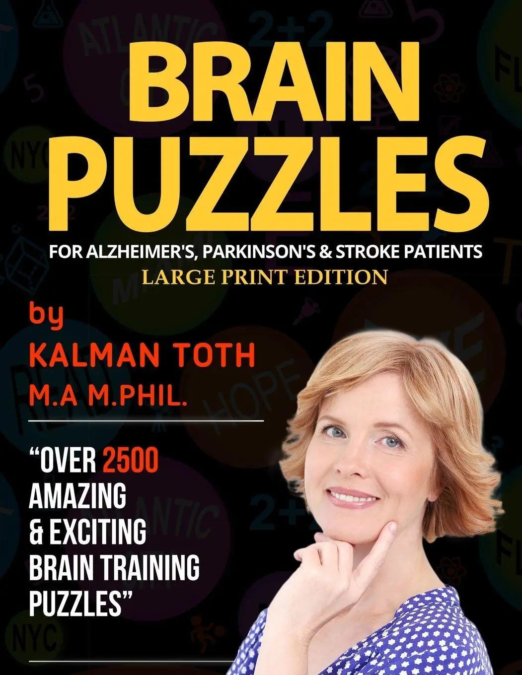 Cover: 9781087865805 | Brain Puzzles For Alzheimer's, Parkinson's &amp; Stroke Patients | Phil.