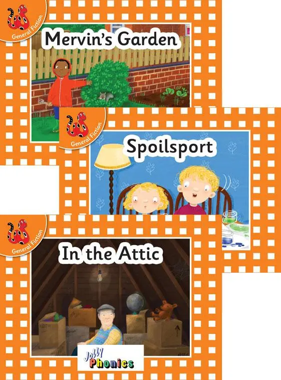Cover: 9781844145805 | Jolly Phonics Orange Level Readers Set 7 | Louise Van-Pottelsberghe