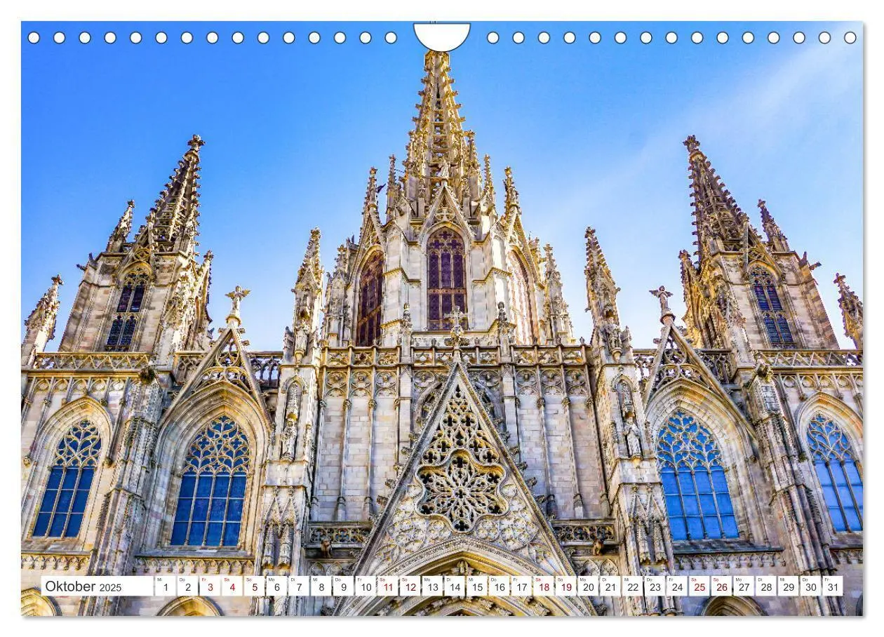 Bild: 9783435075805 | Barcelona - Stadt der Kunstwerke und Architektur (Wandkalender 2025...