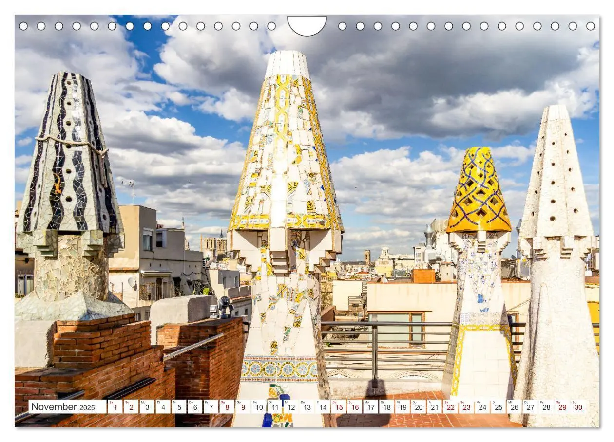 Bild: 9783435075805 | Barcelona - Stadt der Kunstwerke und Architektur (Wandkalender 2025...