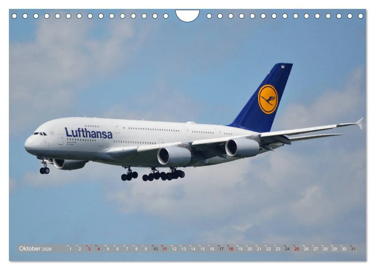 Bild: 9783457855805 | Flugzeuge - Eindrucksvolle Riesen am Himmel (Wandkalender 2026 DIN...