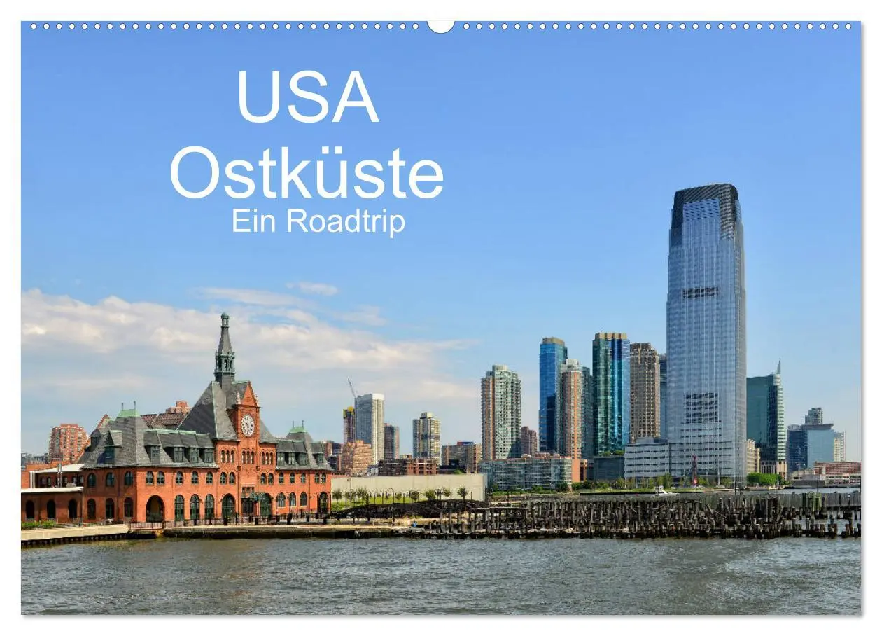 Cover: 9783457925805 | USA Ostküste Ein Road Trip (Wandkalender 2026 DIN A2 quer),...