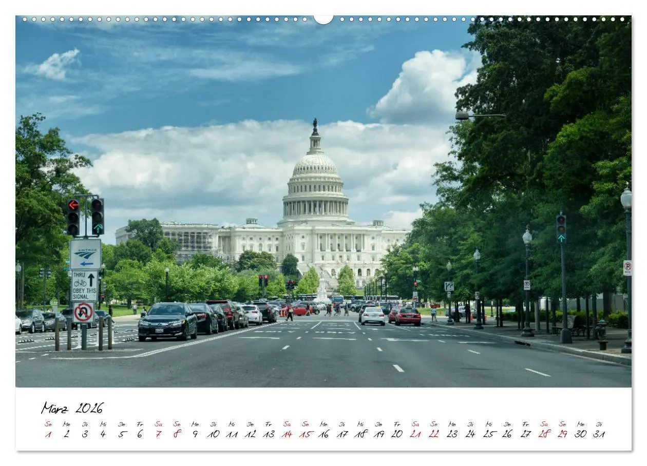 Bild: 9783457925805 | USA Ostküste Ein Road Trip (Wandkalender 2026 DIN A2 quer),...
