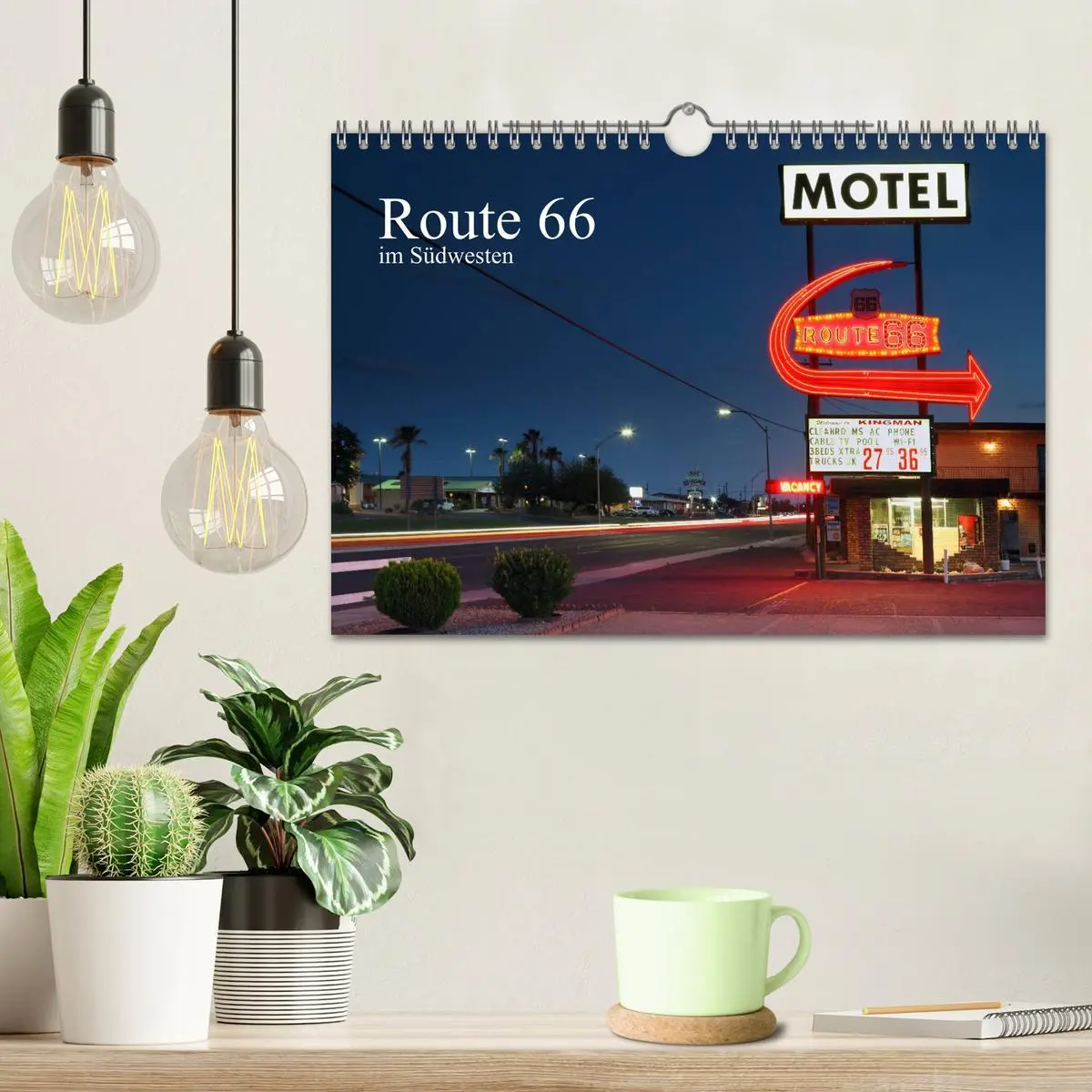 Bild: 9783516185805 | Route 66 im Südwesten (Wandkalender 2026 DIN A4 quer), CALVENDO...