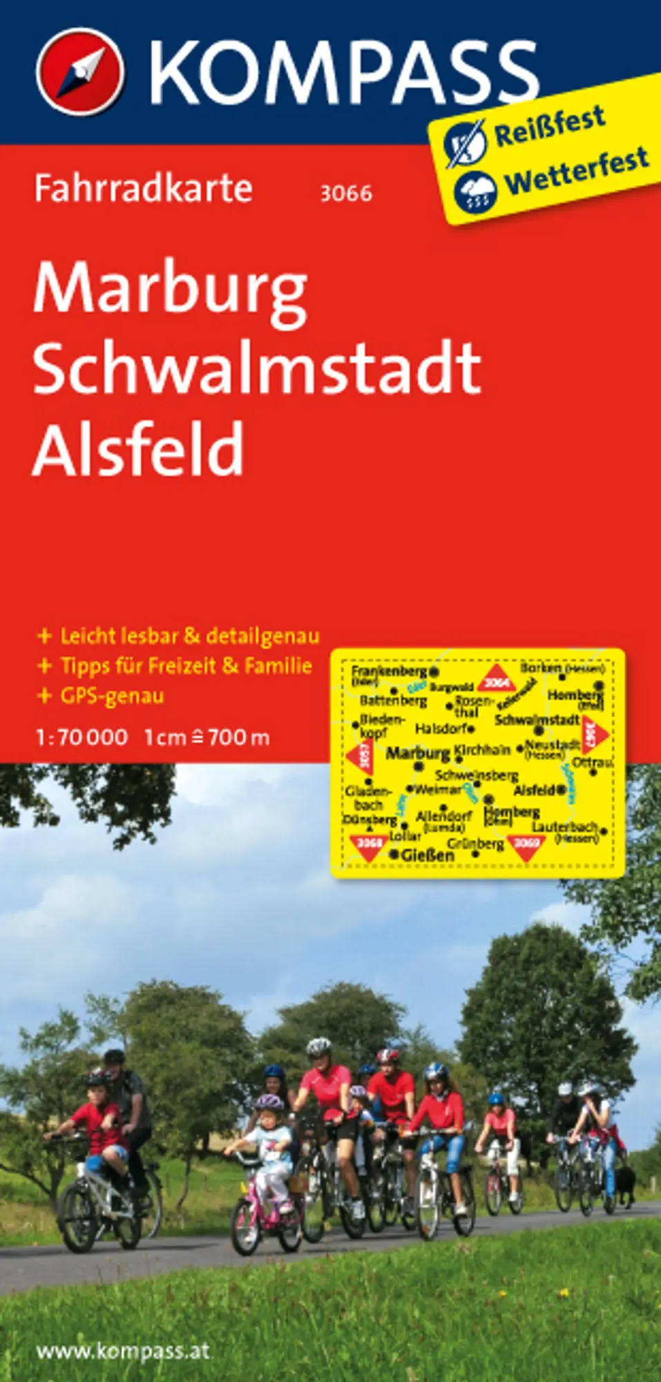 Cover: 9783850265805 | Marburg - Schwalmstadt - Alsfeld 1 : 70 000 | (Land-)Karte | 1 S.