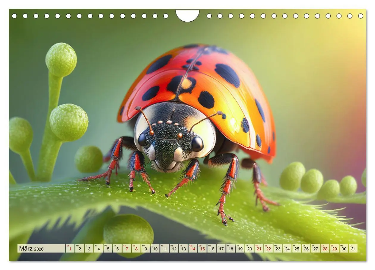 Bild: 9783457535905 | Insekten ganz gross (Wandkalender 2026 DIN A4 quer), CALVENDO...