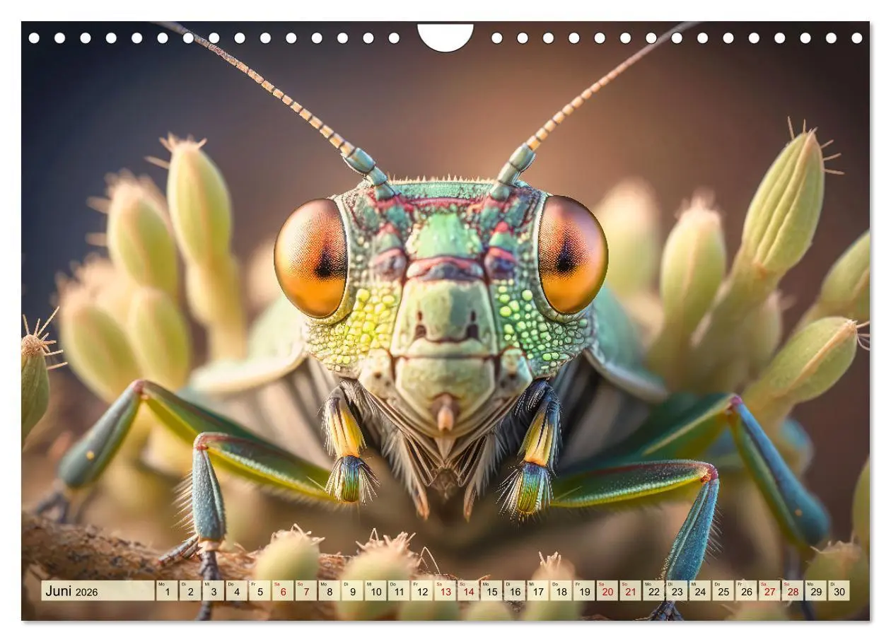 Bild: 9783457535905 | Insekten ganz gross (Wandkalender 2026 DIN A4 quer), CALVENDO...