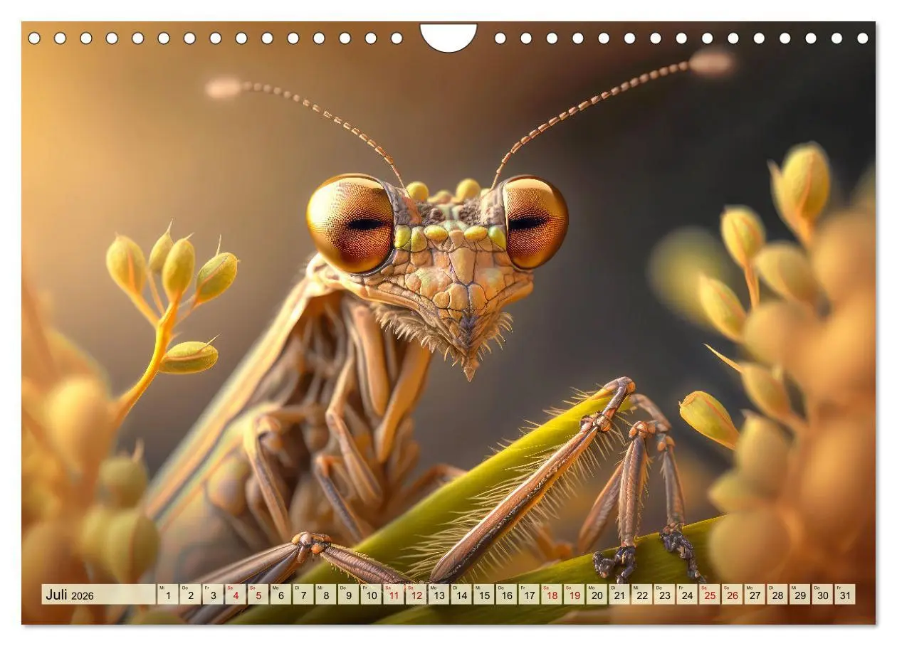 Bild: 9783457535905 | Insekten ganz gross (Wandkalender 2026 DIN A4 quer), CALVENDO...