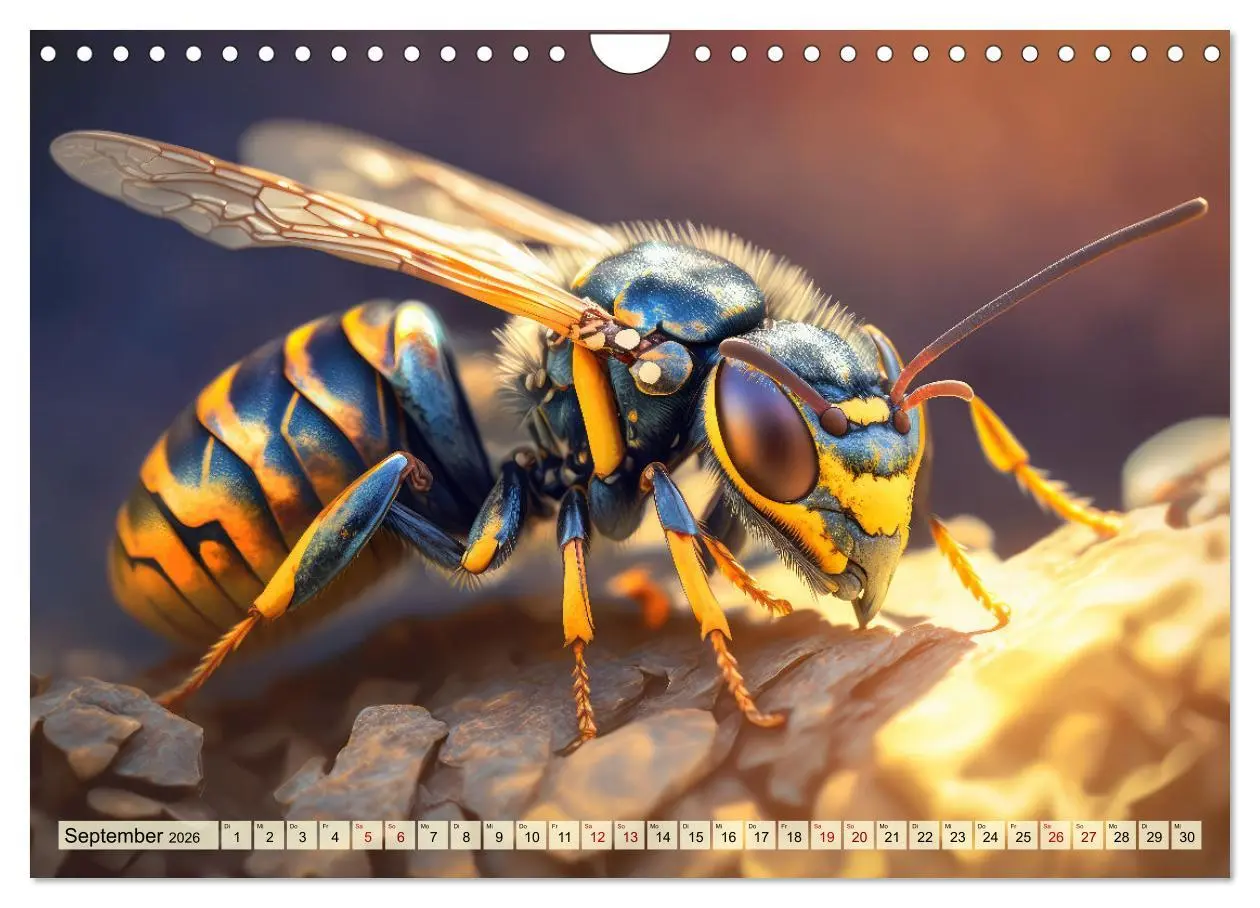 Bild: 9783457535905 | Insekten ganz gross (Wandkalender 2026 DIN A4 quer), CALVENDO...