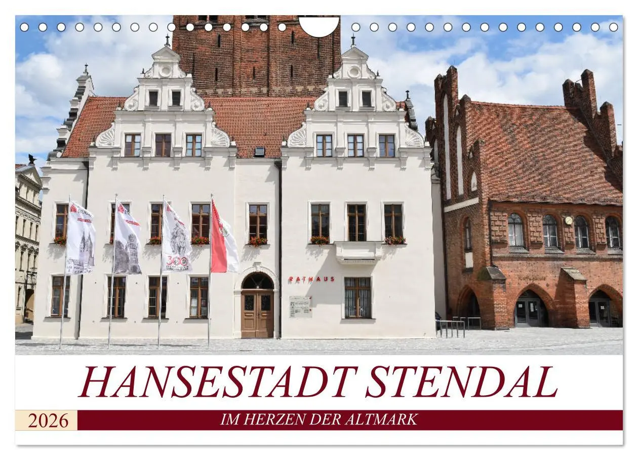 Cover: 9783457845905 | Hansestadt Stendal (Wandkalender 2026 DIN A4 quer), CALVENDO...