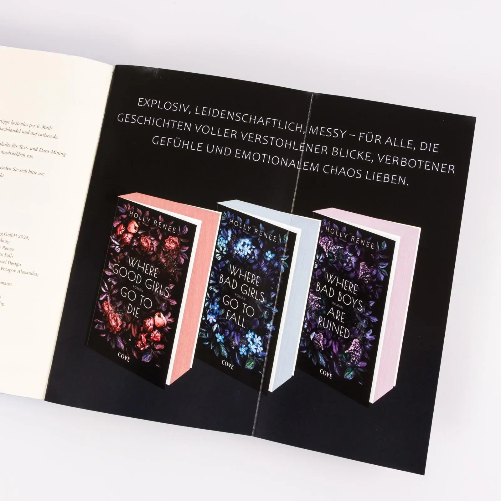 Bild: 9783551585905 | Where Bad Girls go to Fall (Good Girls 2) | Holly Renee | Taschenbuch