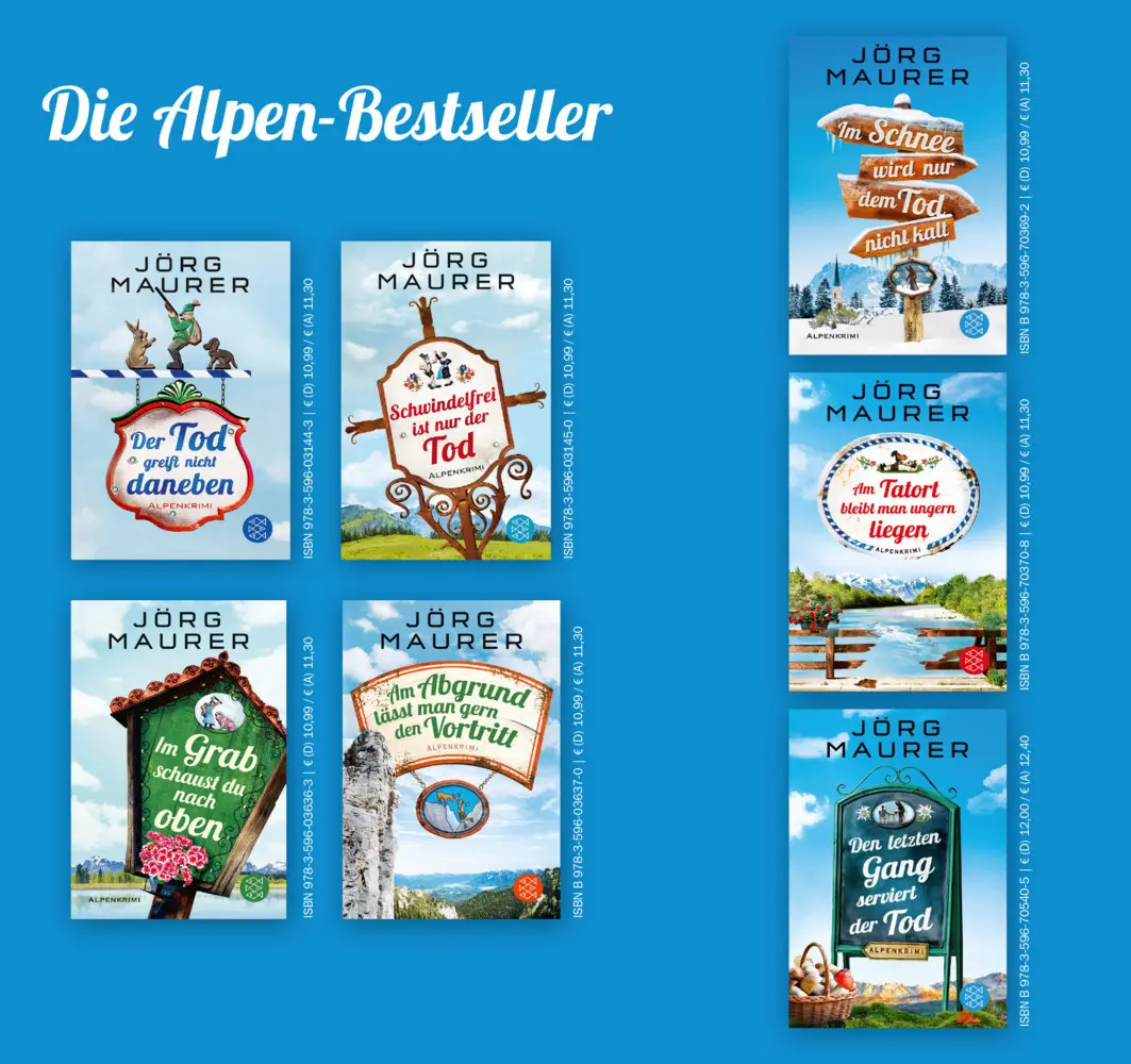 Bild: 9783651025905 | Bei Föhn brummt selbst dem Tod der Schädel | Alpenkrimi | Jörg Maurer