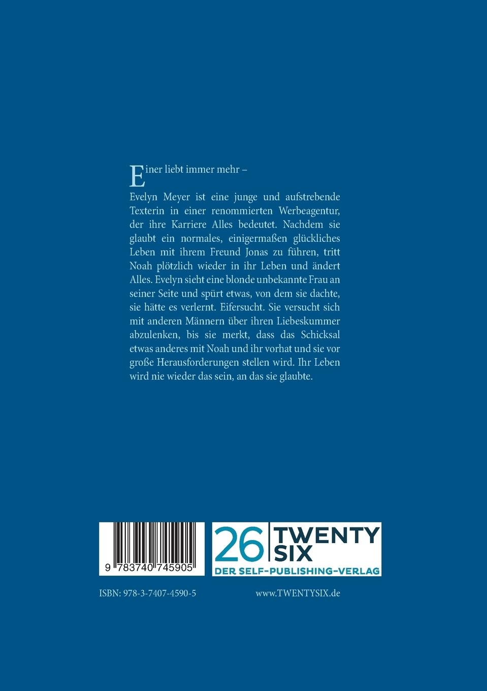 Rückseite: 9783740745905 | Einer liebt immer mehr | Patricia Schoedon | Taschenbuch | 448 S.