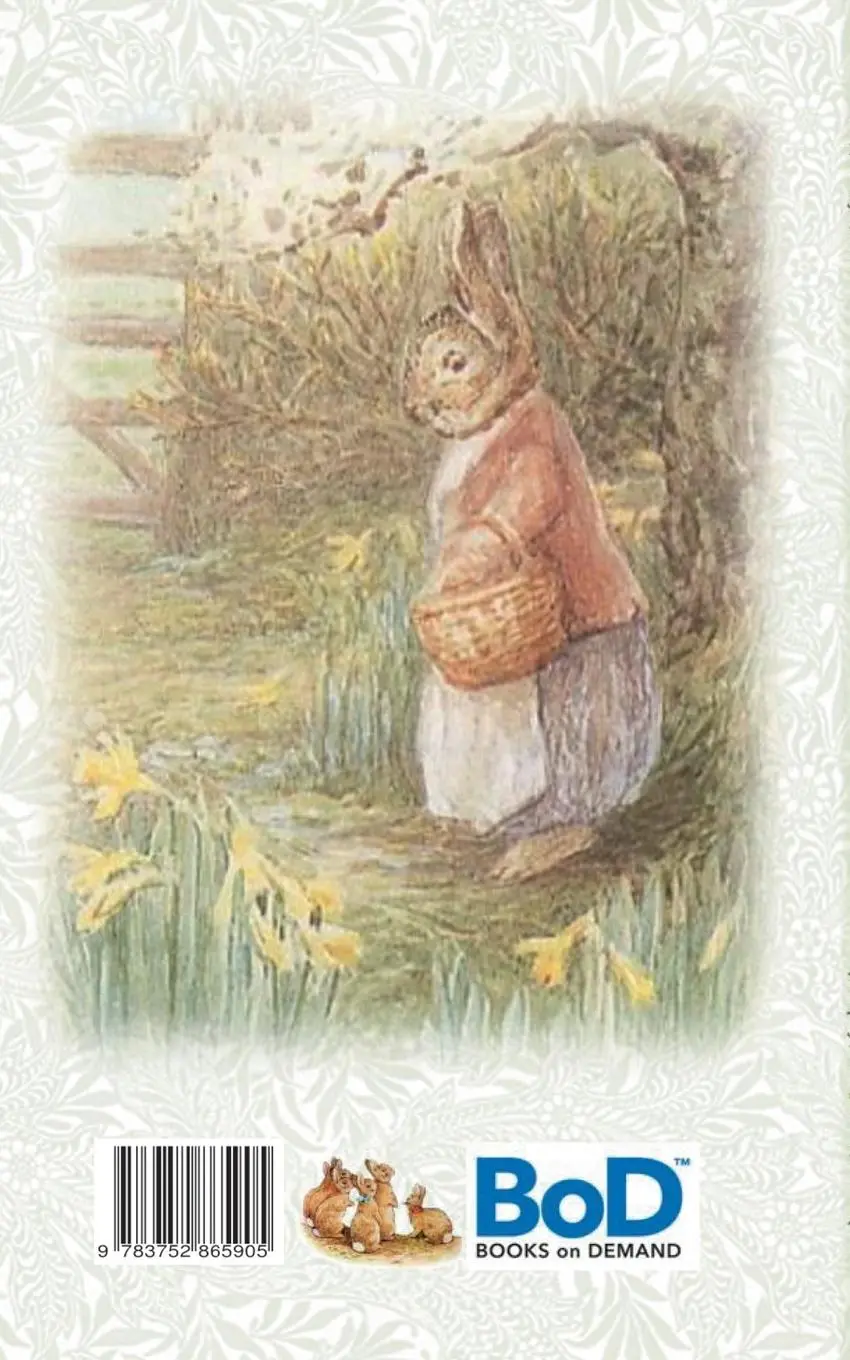 Rückseite: 9783752865905 | Beatrix Potter wünscht "Frohe Ostern!" Notizbuch ( Peter Hase ) | Buch