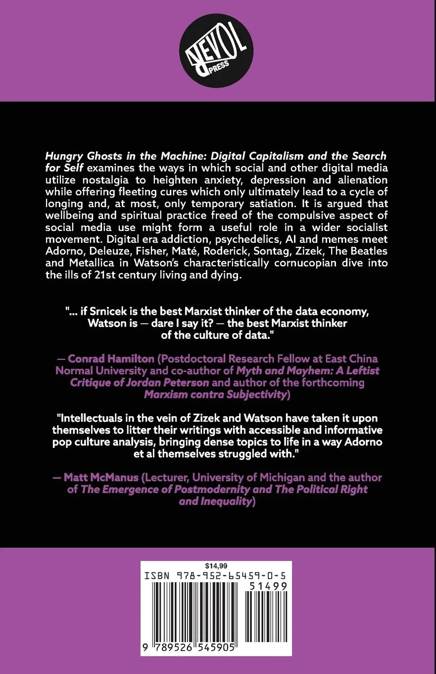 Rückseite: 9789526545905 | Hungry Ghosts in the Machine | Mike Watson | Taschenbuch | Englisch