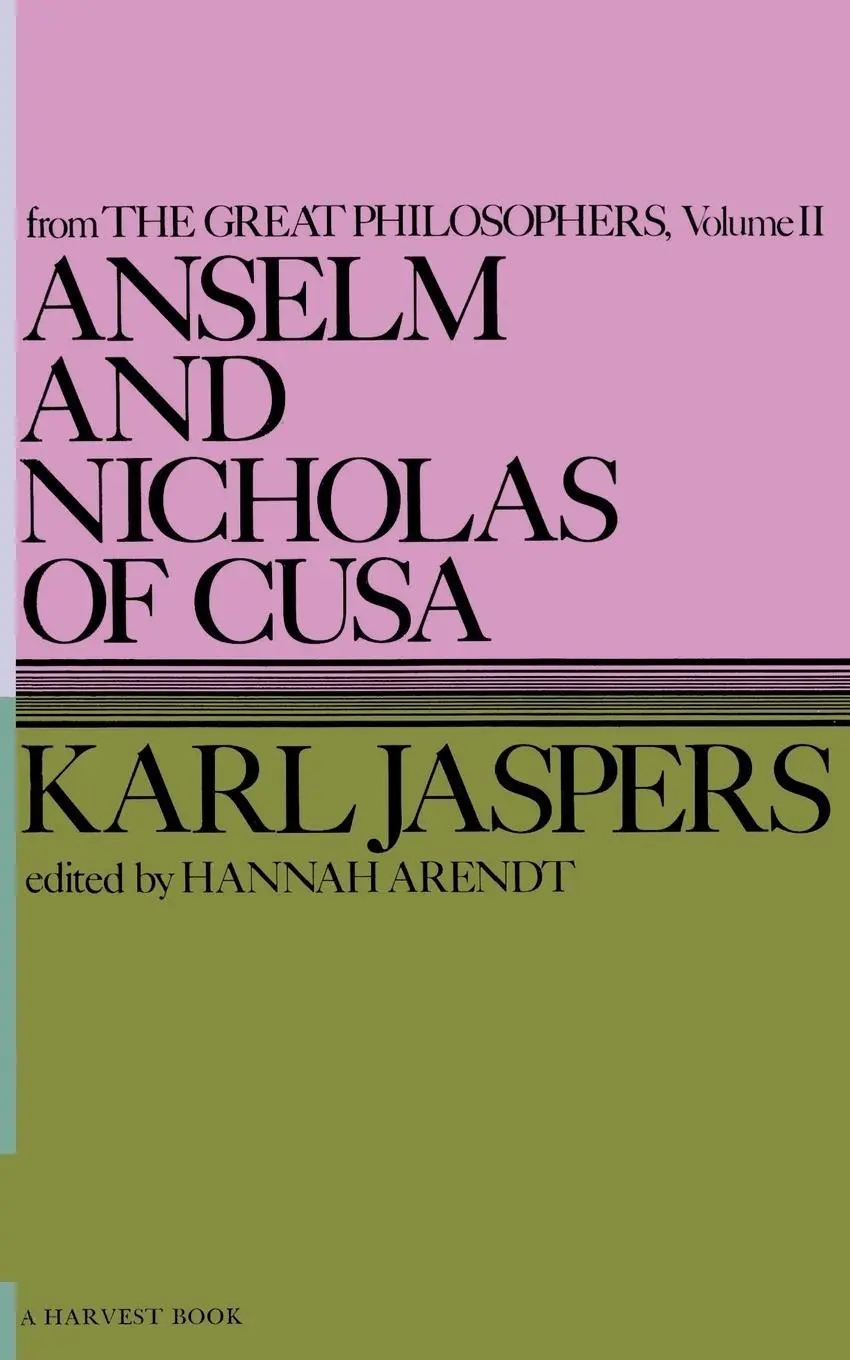 Cover: 9780156076005 | Anselm and Nicholas of Cusa | Karl Jaspers (u. a.) | Taschenbuch