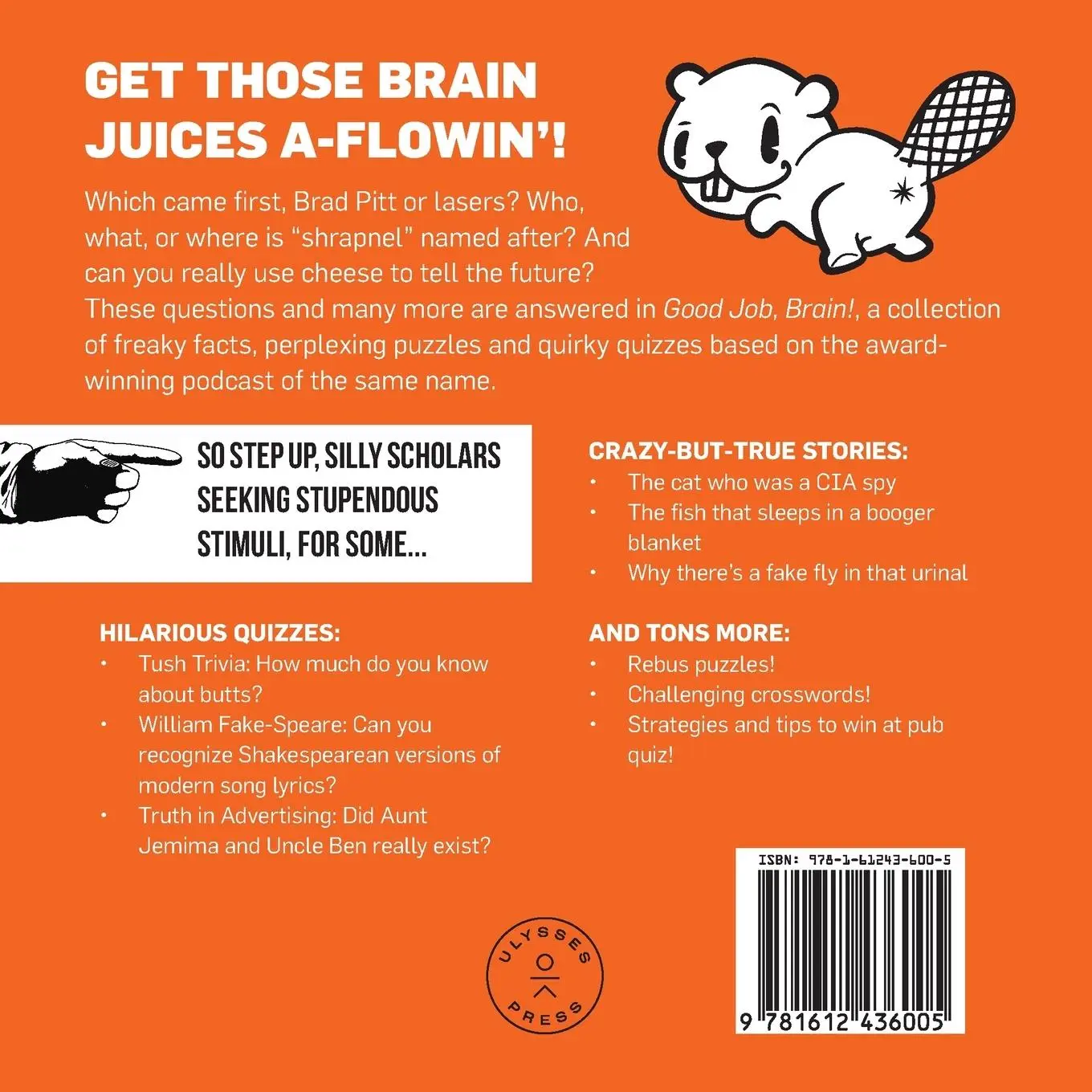 Rückseite: 9781612436005 | Good Job, Brain! | Karen Chu (u. a.) | Taschenbuch | Englisch | 2016