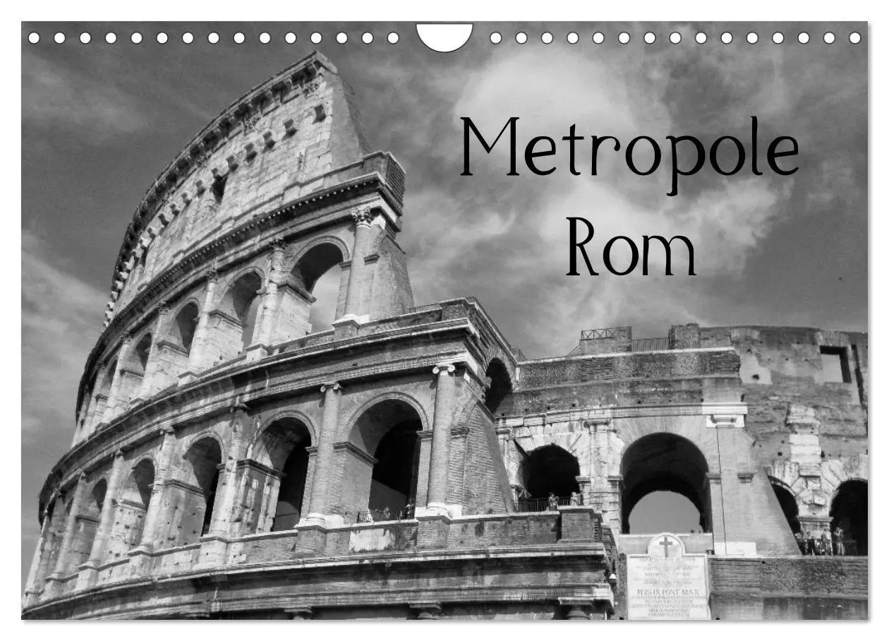 Cover: 9783516206005 | Metropole Rom (Wandkalender 2026 DIN A4 quer), CALVENDO Monatskalender