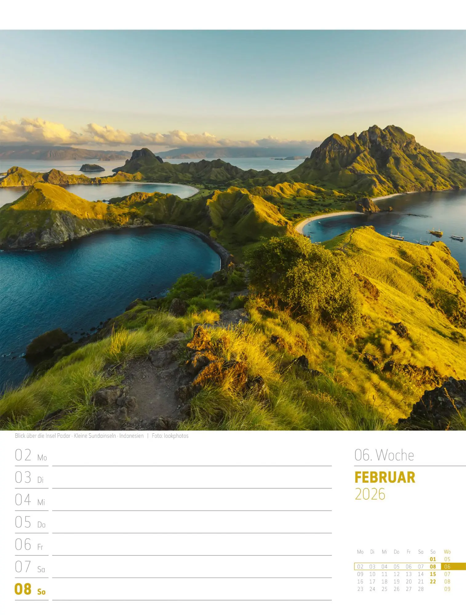 Bild: 9783838436005 | Planet Erde - Landschaften der Welt - Wochenplaner Kalender 2026