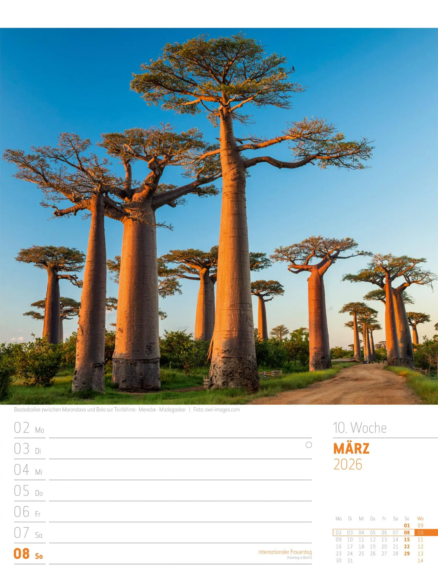 Bild: 9783838436005 | Planet Erde - Landschaften der Welt - Wochenplaner Kalender 2026