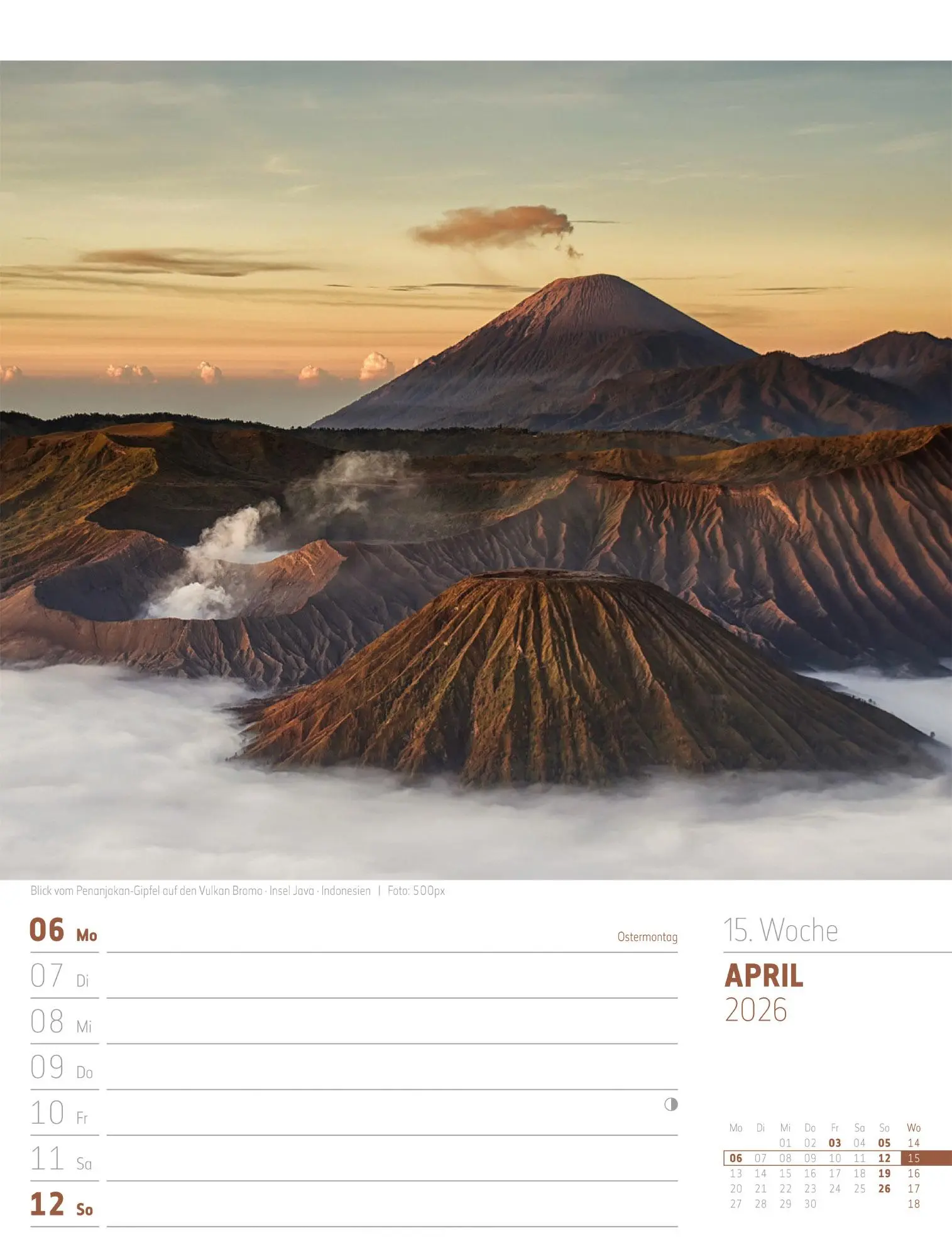Bild: 9783838436005 | Planet Erde - Landschaften der Welt - Wochenplaner Kalender 2026