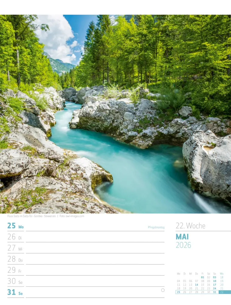 Bild: 9783838436005 | Planet Erde Wochenplaner Kalender 2026 Landschaften der Welt | GmbH