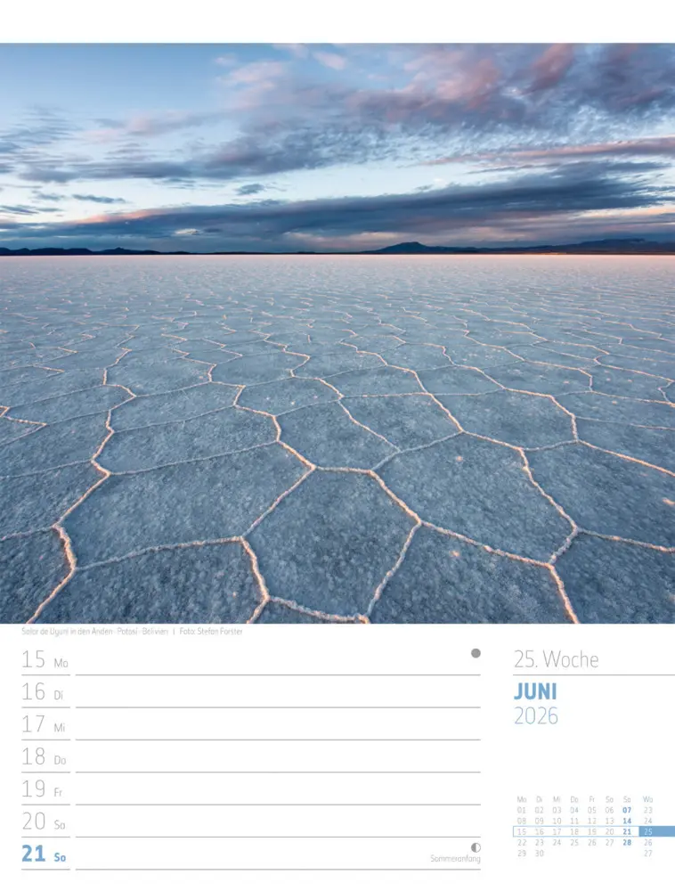 Bild: 9783838436005 | Planet Erde Wochenplaner Kalender 2026 Landschaften der Welt | GmbH