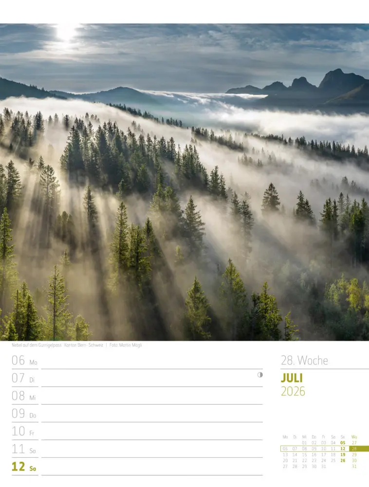 Bild: 9783838436005 | Planet Erde Wochenplaner Kalender 2026 Landschaften der Welt | GmbH