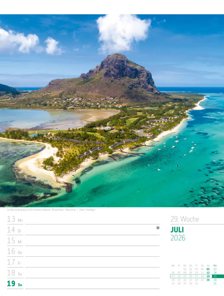 Bild: 9783838436005 | Planet Erde Wochenplaner Kalender 2026 Landschaften der Welt | GmbH