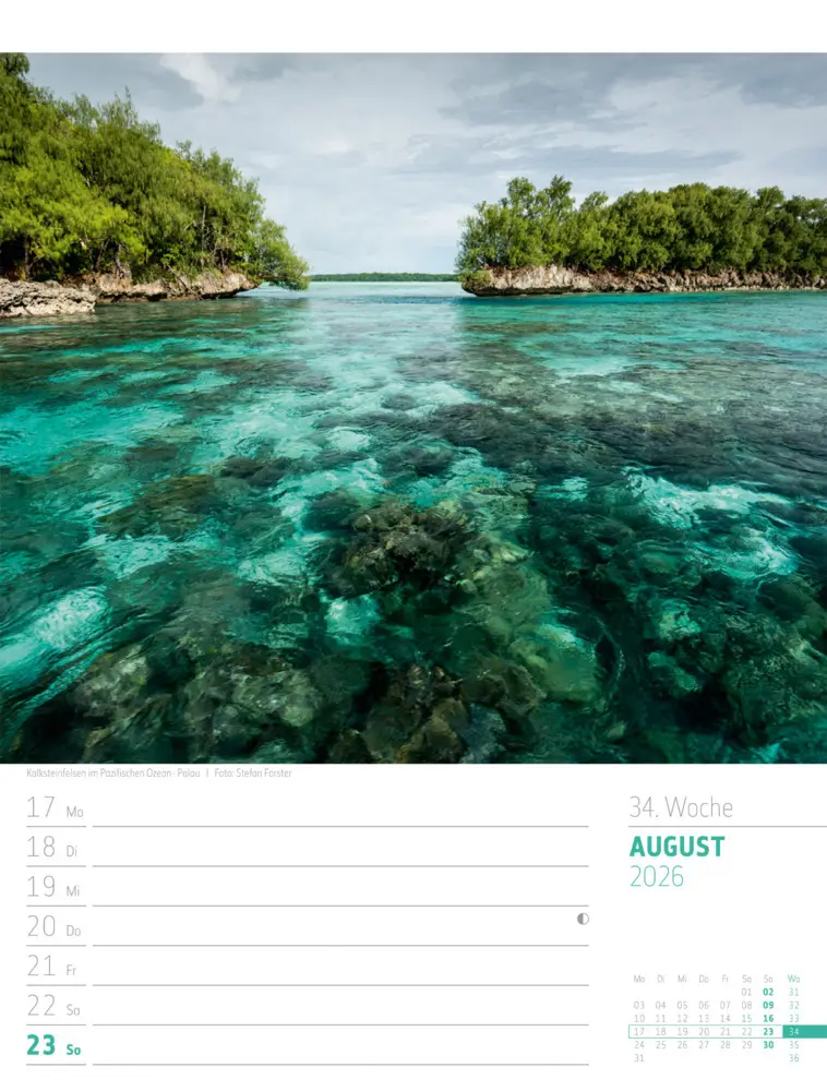 Bild: 9783838436005 | Planet Erde Wochenplaner Kalender 2026 Landschaften der Welt | GmbH