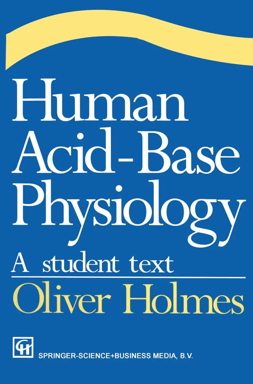 Cover: 9780412476105 | Human Acid-Base Physiology | A student text | Oliver Holmes | Buch